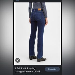 Levi’s 314 Shaping Straight